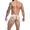 CUT4MEN Jockstrap Miami Ink Blanc-Couleurs